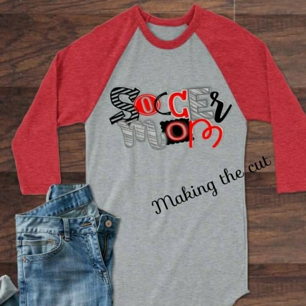Custom made soccer mom